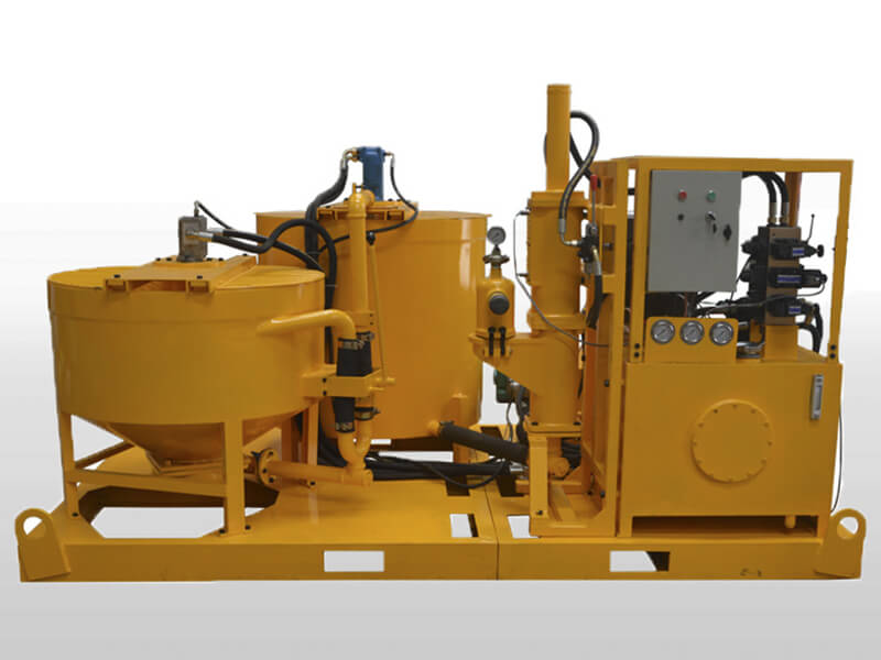 GGP400/700/100PL-D adjustable pressure and output hydraulic cement grout mixer pump