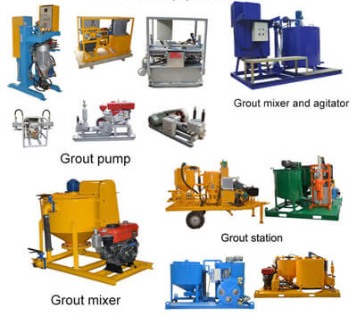 grout equipment