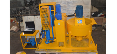 grout pump station